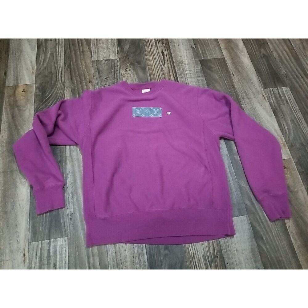 Vintage 70s 80s Champion Reverse Weave Thick Warmup Sweatshirt Size Medium